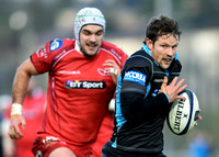 2015/12/12 - Glasgow Warriors vs Llanelli Scarlets - European Rugby Champions Cup