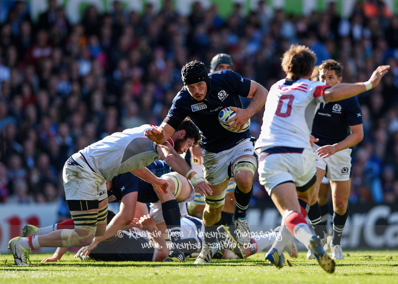 Tim Swinson - Scotland vs USA - Rugby World Cup 2015