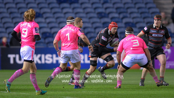 Edinburgh Rugby vs Stade Francais - European Rugby Challenge Cup